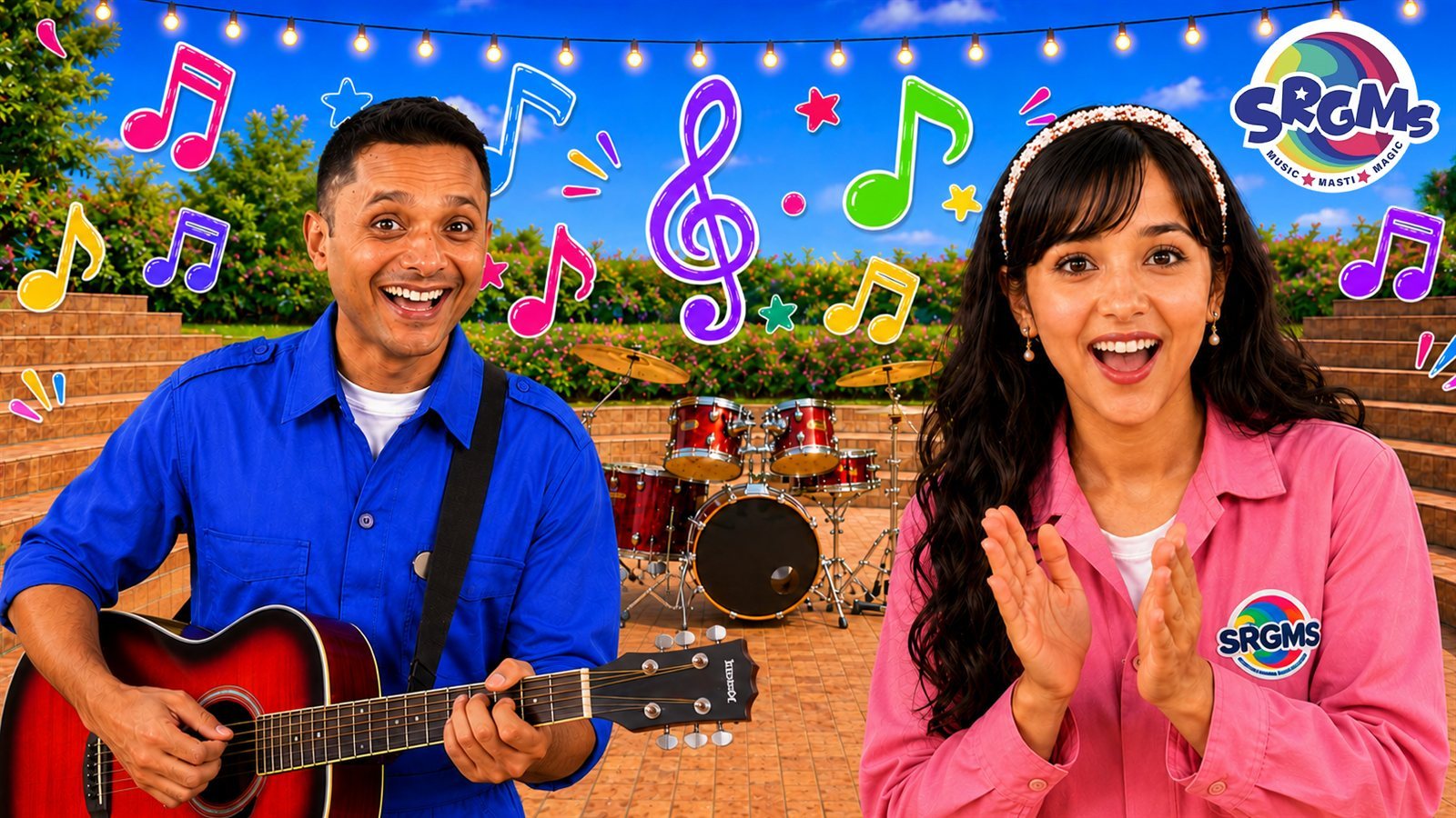 I can feel the music play | Learning music for little children | SRGMs