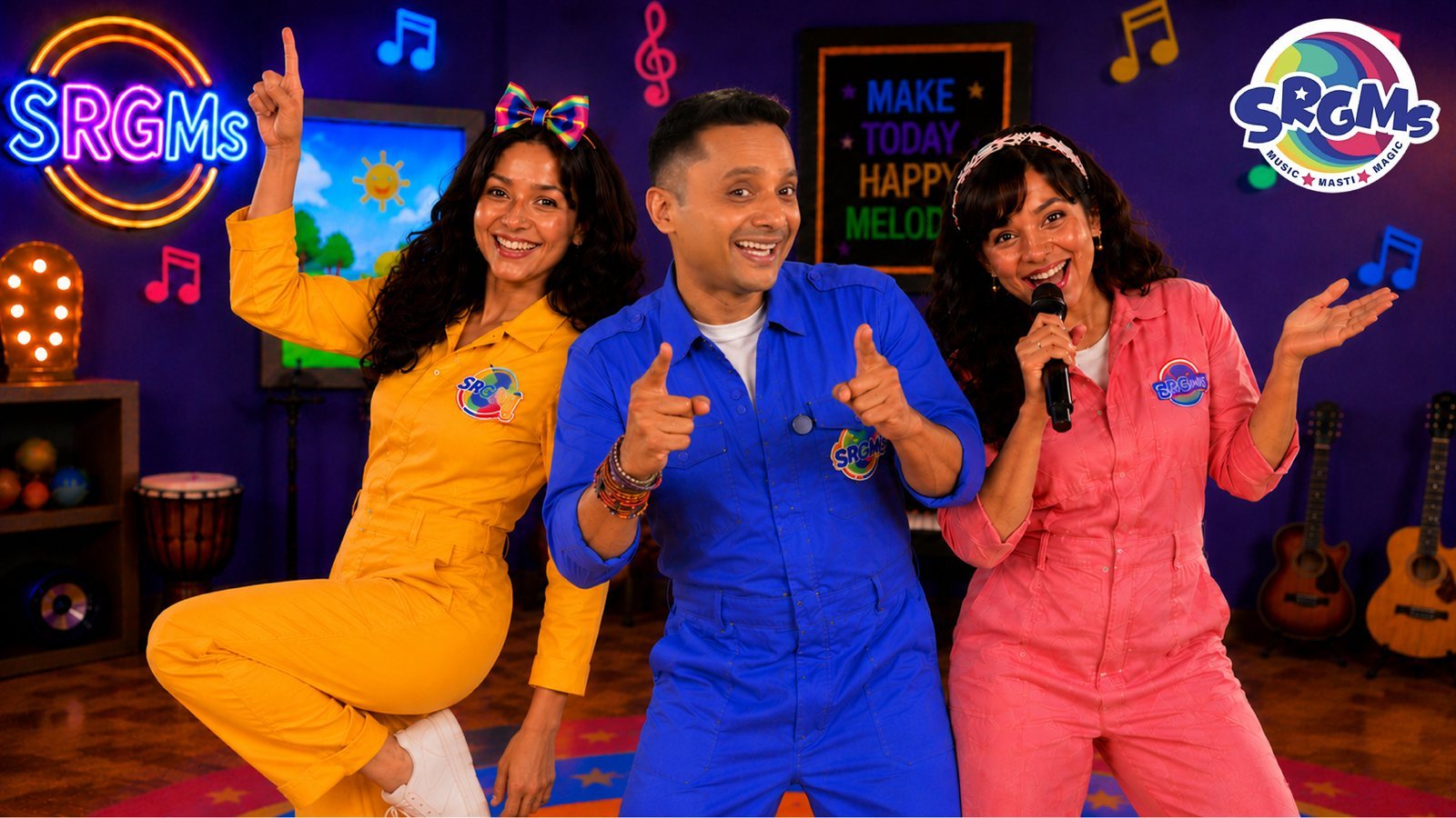 Sing, Hop, Jump & Dance | Kids Songs & Learning | SRGMs